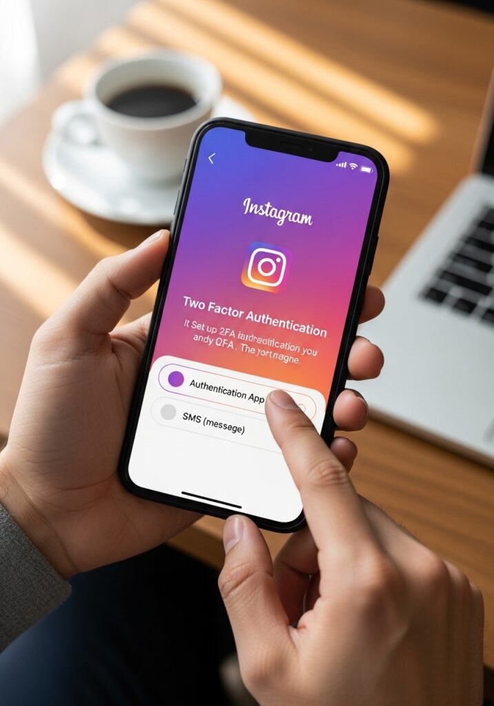 Autenticação de Dois Fatores no Instagram