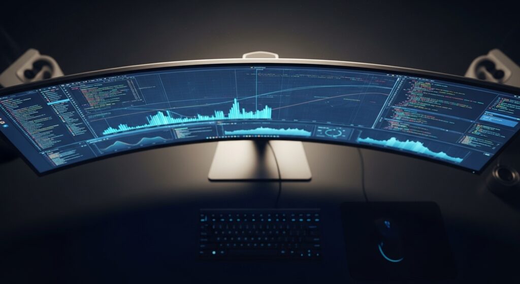 monitor curvo
